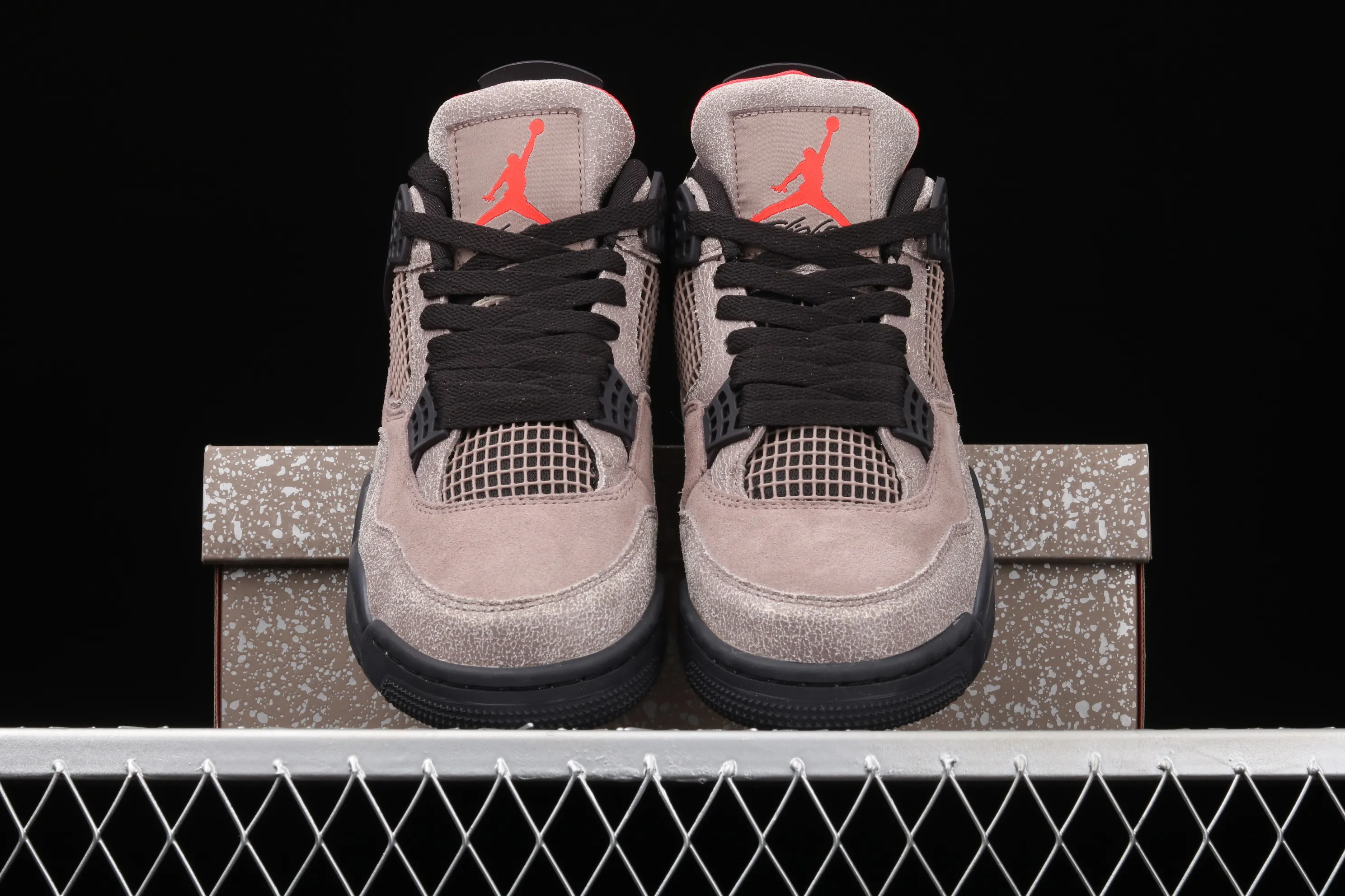 All categories Air Jordan Jordan series basketball shoes Air Jordan 4 Pure original Air Jordan 4 Retro "Taupe Haze" AJ4 Joe 4 black brown Mocha DB0732-200